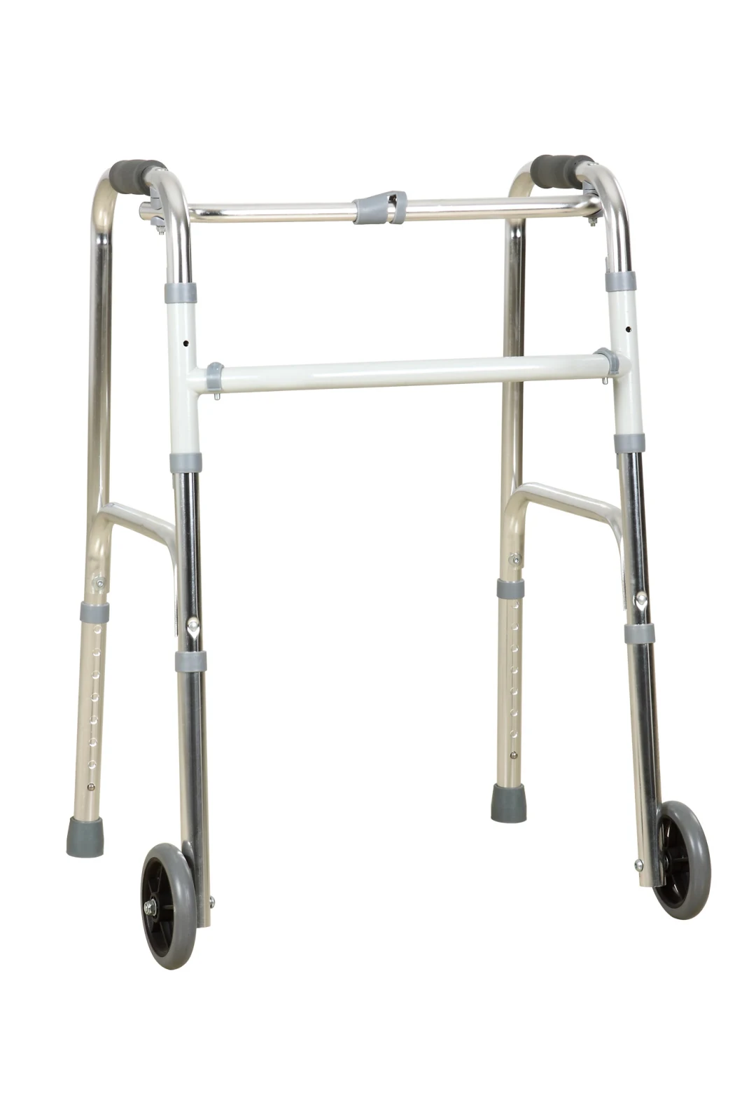 Medical Rehabilitation Rollator Walker Adult Gait Training Walking Aid with Rollator