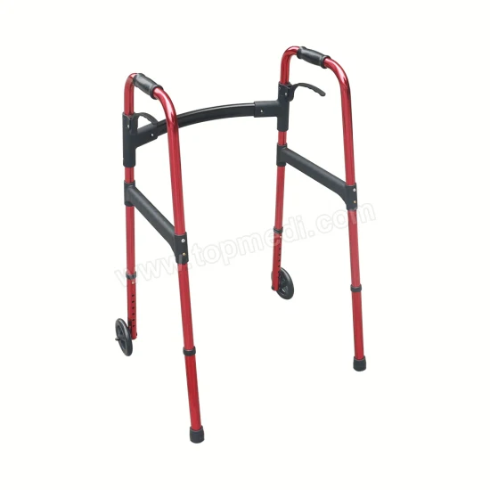 障害者向け整形外科用医療リハビリテーション機器を備えた折りたたみ脚歩行器